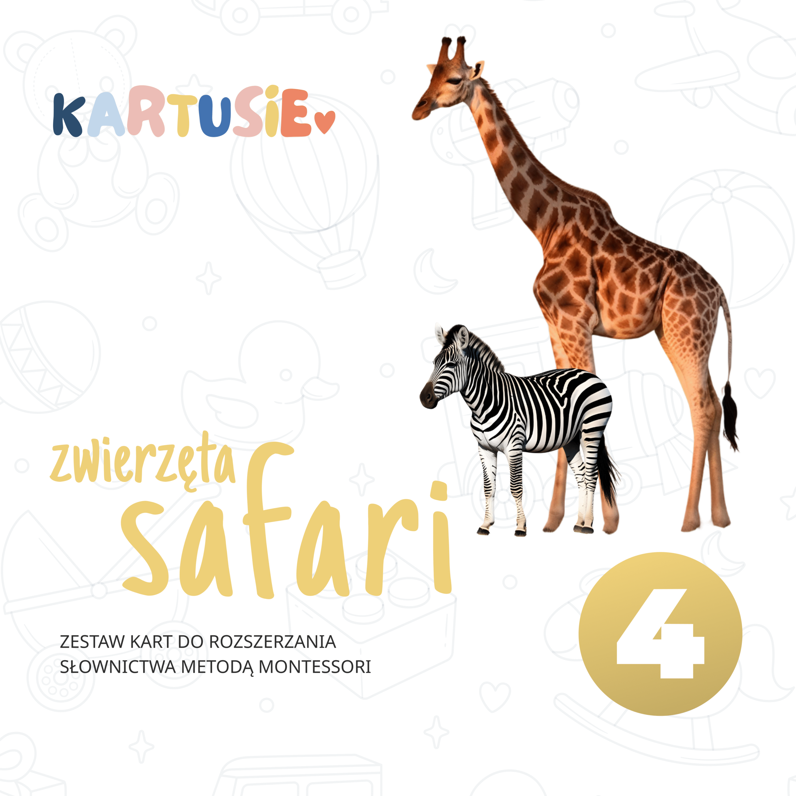 zwierzaczki safari